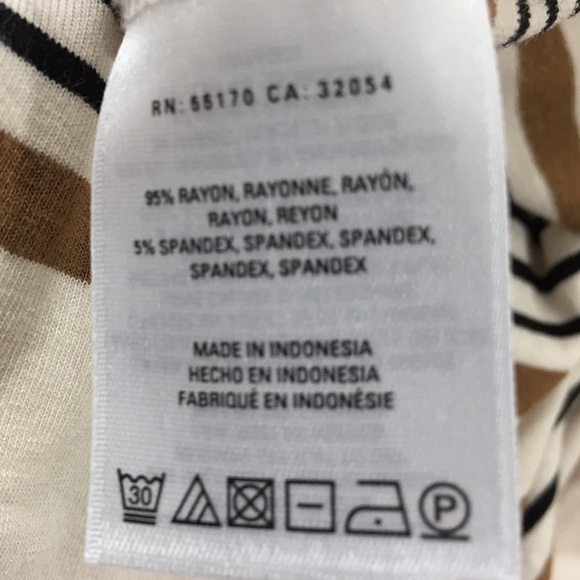 😎 Anthropologie Deletta striped sleeveless top - Picture 6 of 7